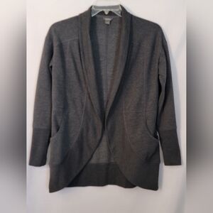 Eddie Bauer Camp Fleece Wrap/Cardigan Size S